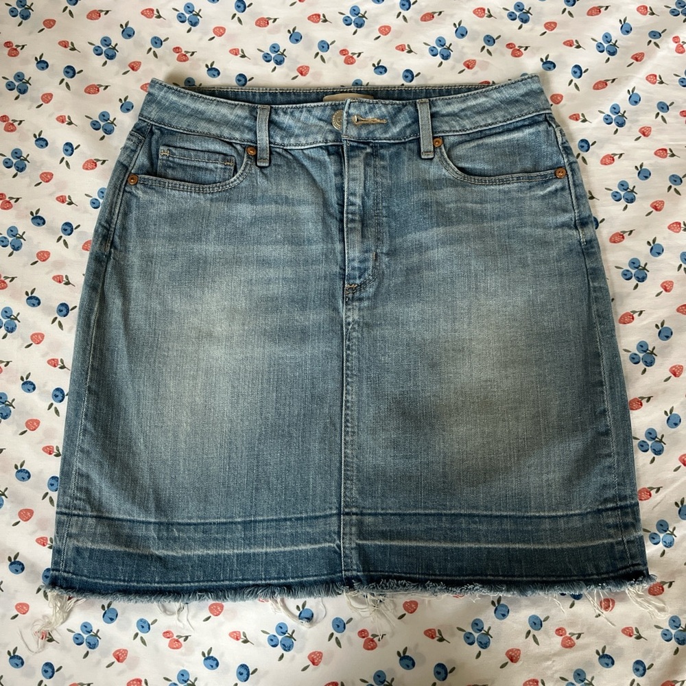 Denim Blue Skirt